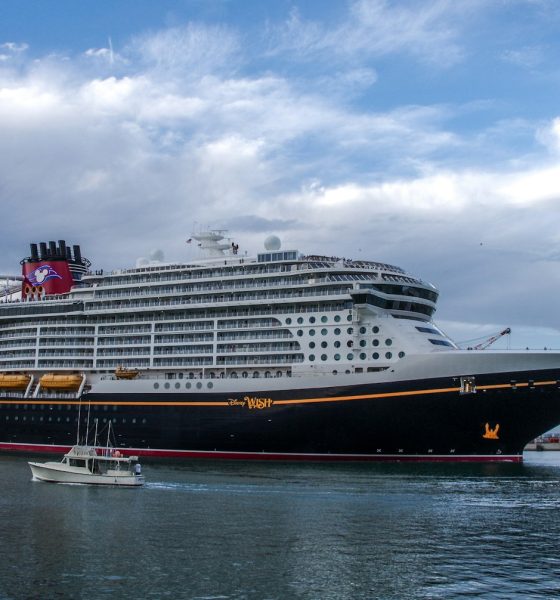 a large cruise ship in a body of water